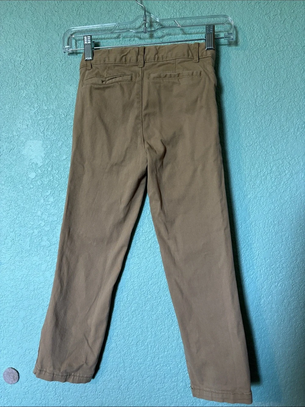 The Children's Place Boys Chinos 2 piece Bundle, Khaki & Navy, size 6 - like new